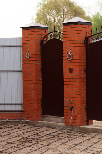 Brick Columns Installation in Arlington Heights